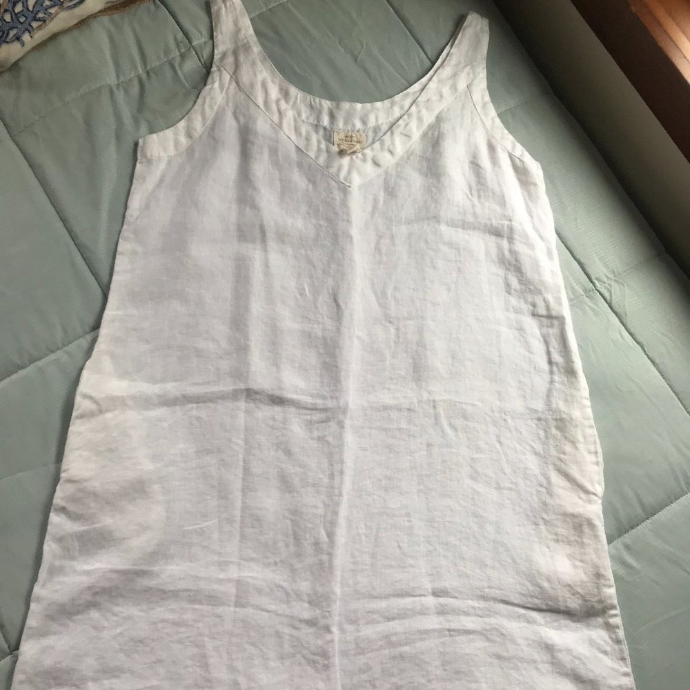 VIKOLINO 100% LINEN TUNIC DRESS